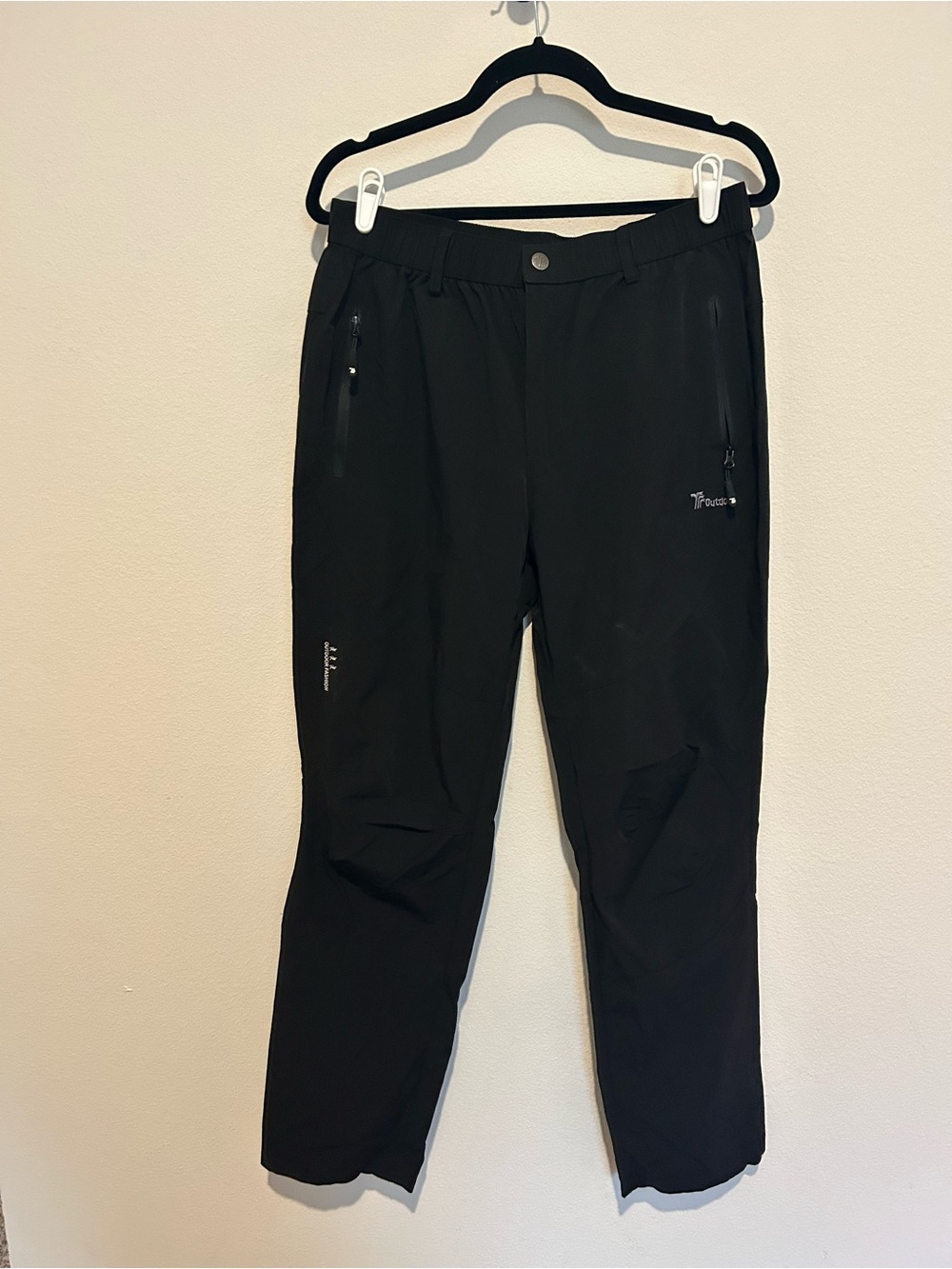 Black Men's Outdoor Sports/Hiking Pants